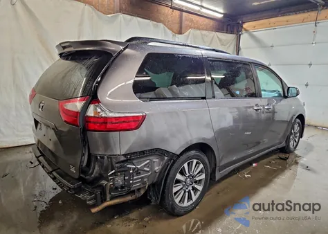 2020 Toyota Sienna Xle из США, поврежденный, VIN 5TDDZ3DC5LS243589